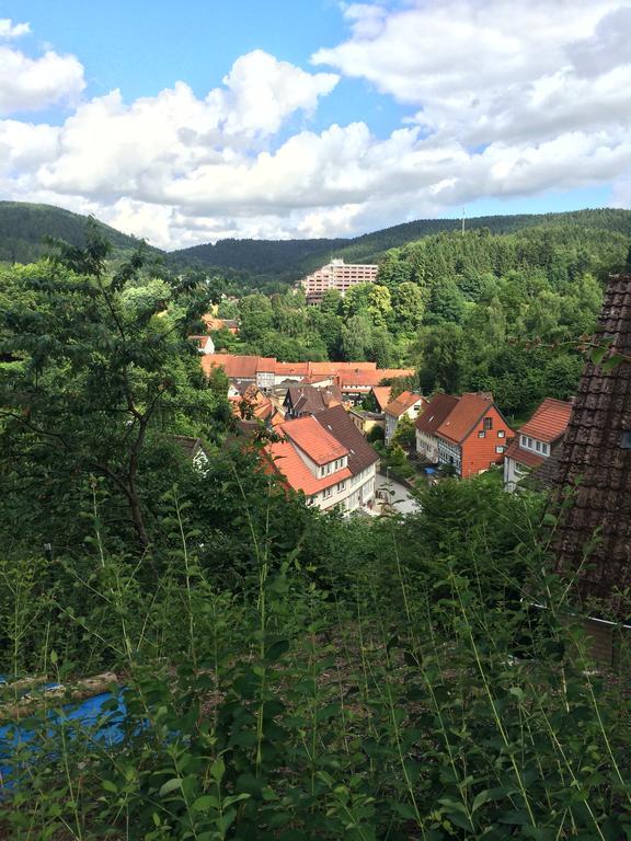 Ferienwohnung Zur Alten Post 바트그룬드 외부 사진