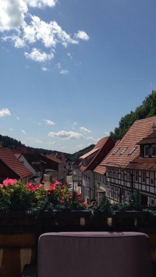 Ferienwohnung Zur Alten Post 바트그룬드 외부 사진